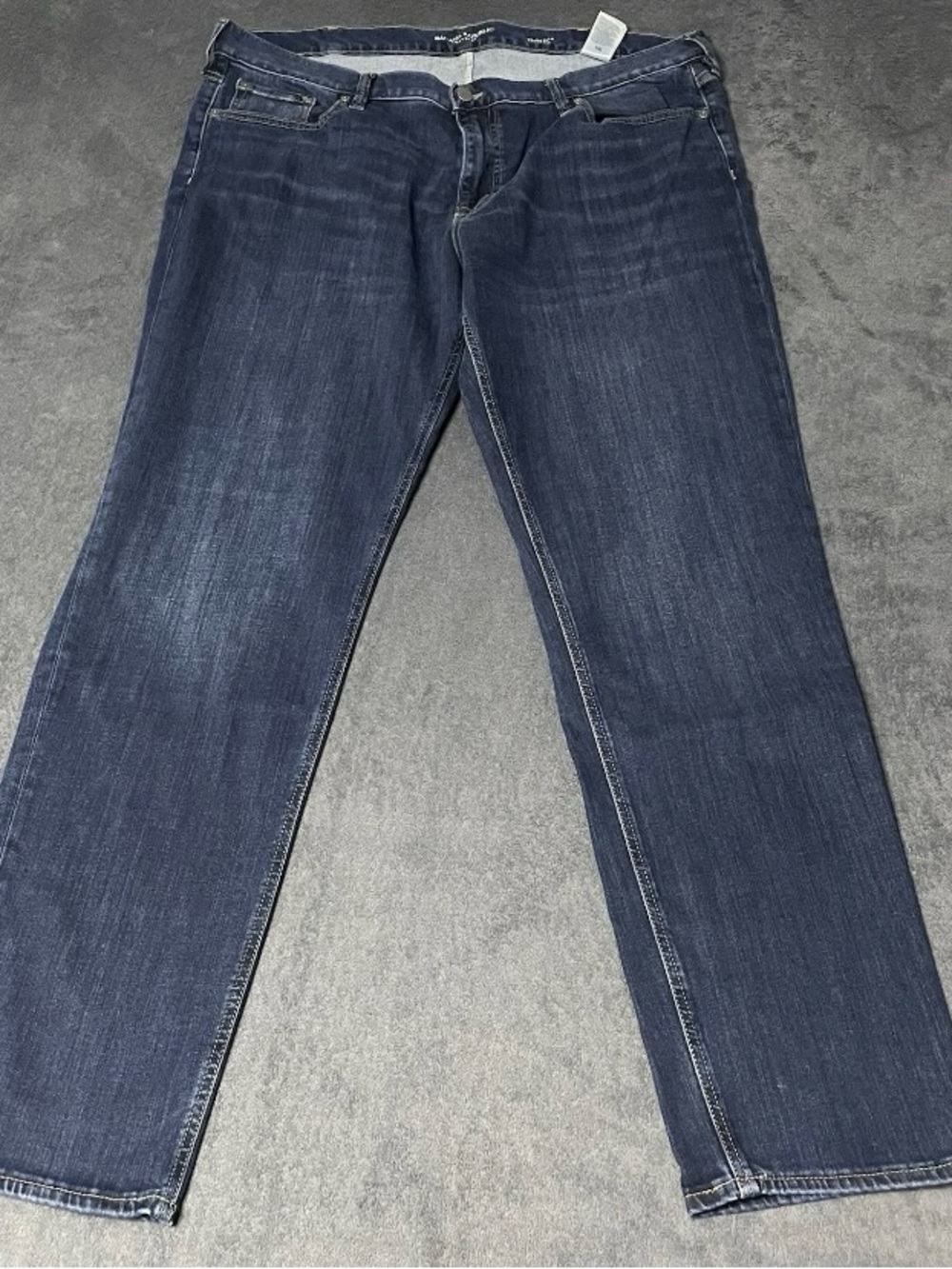 Banana Republic Travel Jeans Mens 42x34 Blue Slim Fit Dark Wash Denim Classic